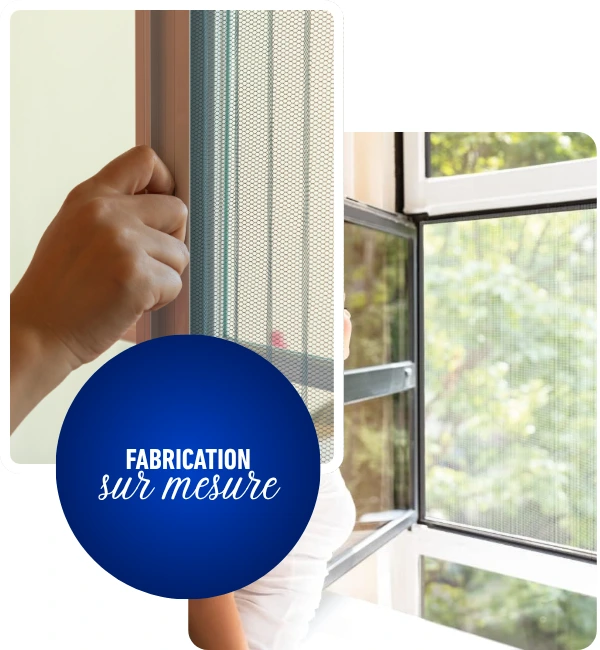 Pose et installation de moustiquaire